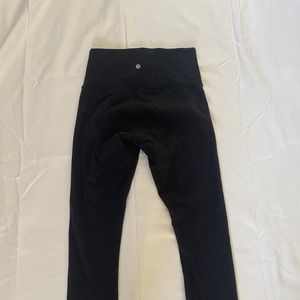 Lululemon leggings high rise black
